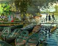 Claude-Oscar Monet - Bathers at La Grenouillиre